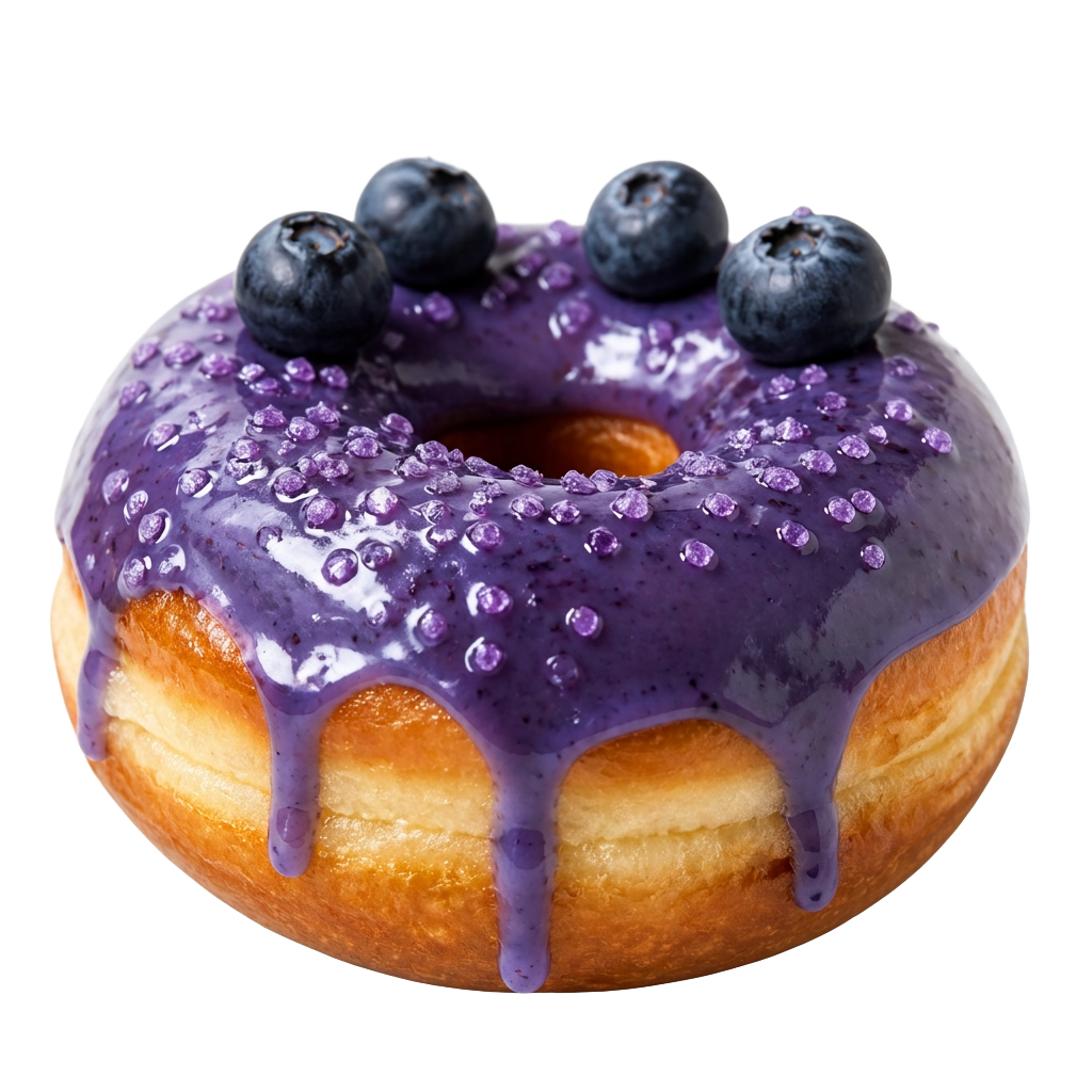 Donut sabor Blueberry
