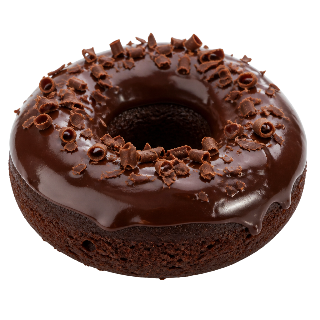 Donut sabor Triplo Chocolate