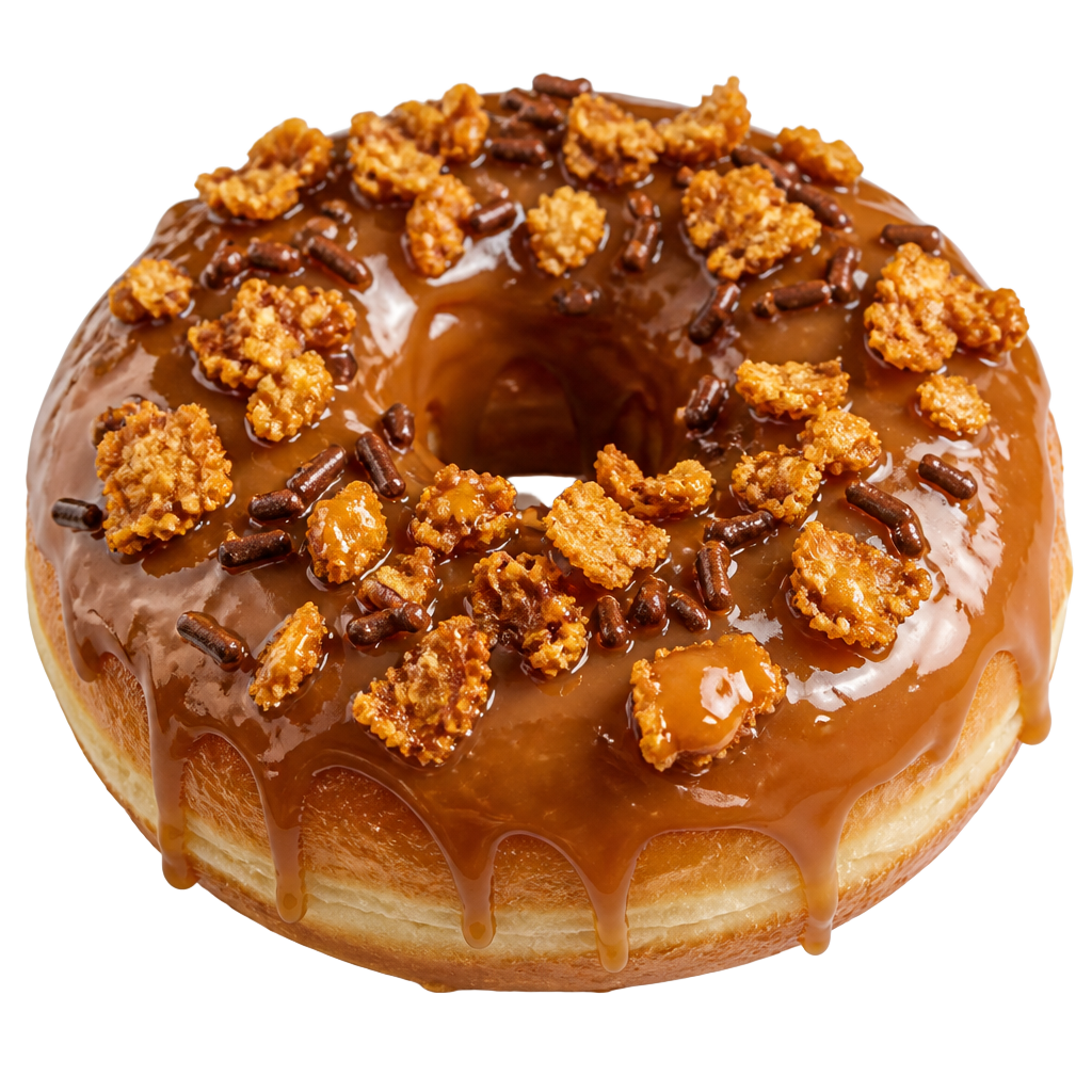 Donut sabor Clássico Caramelo