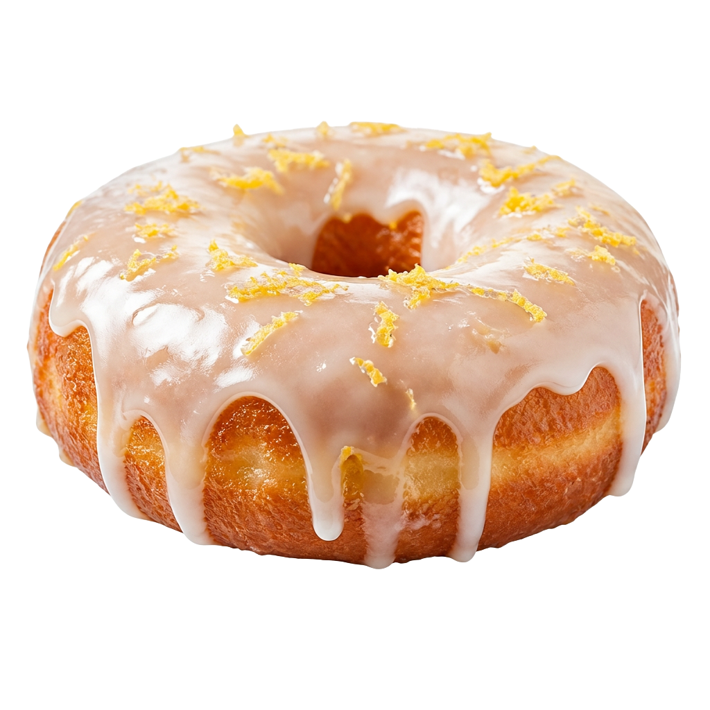 Donut sabor Limão Siciliano